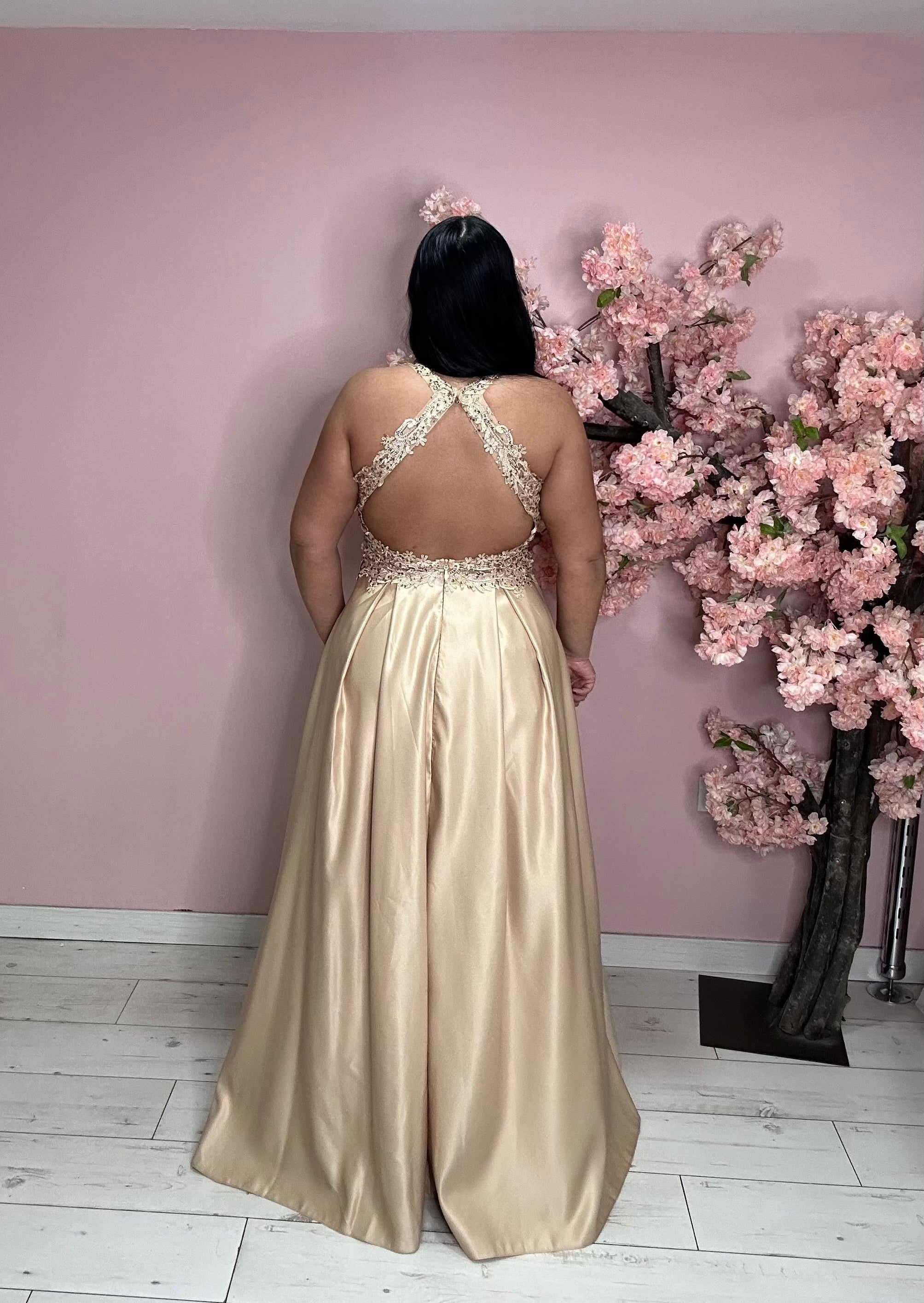 Robe de soirée 9265 or