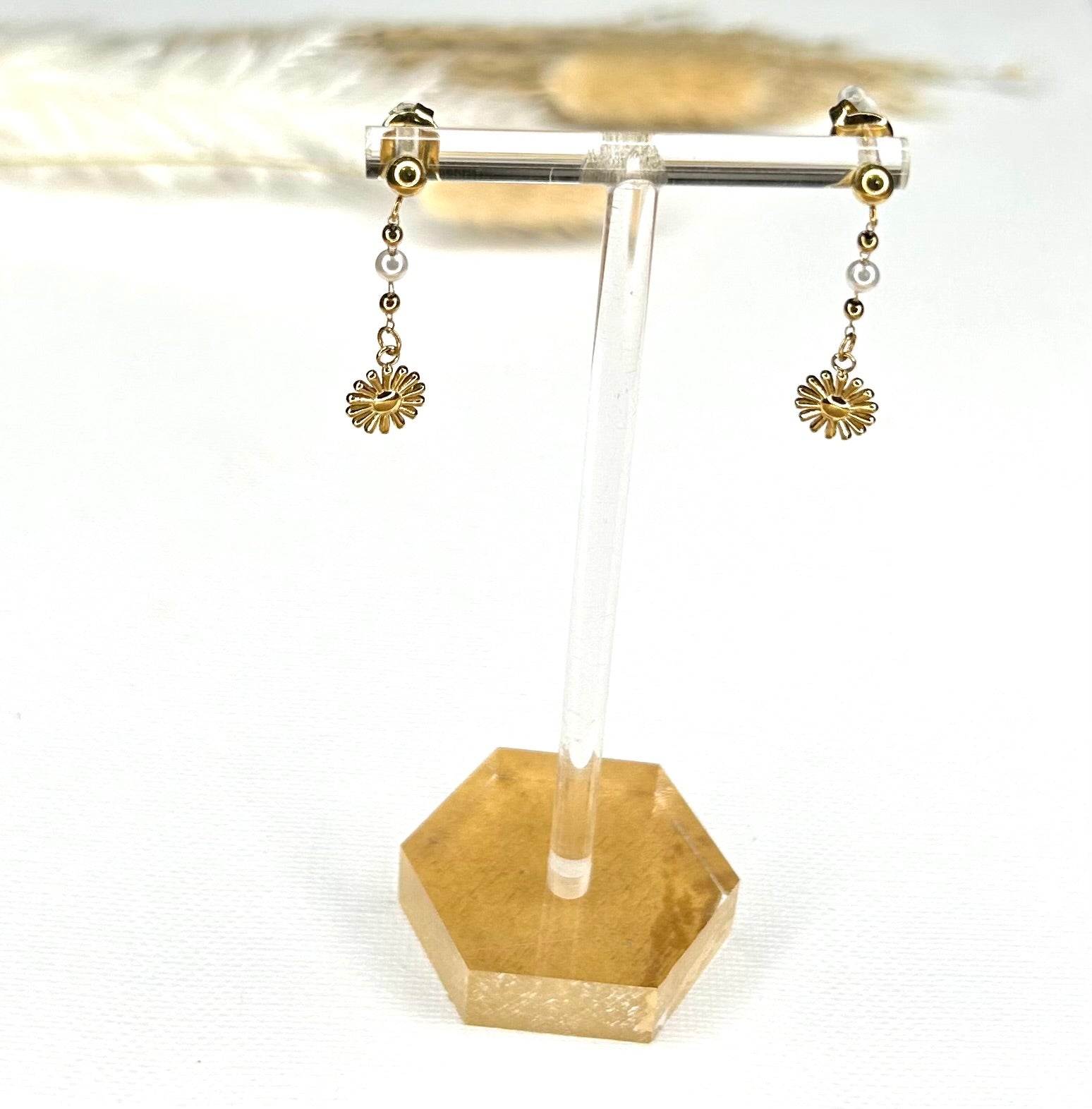 Boucles d’oreilles Flower