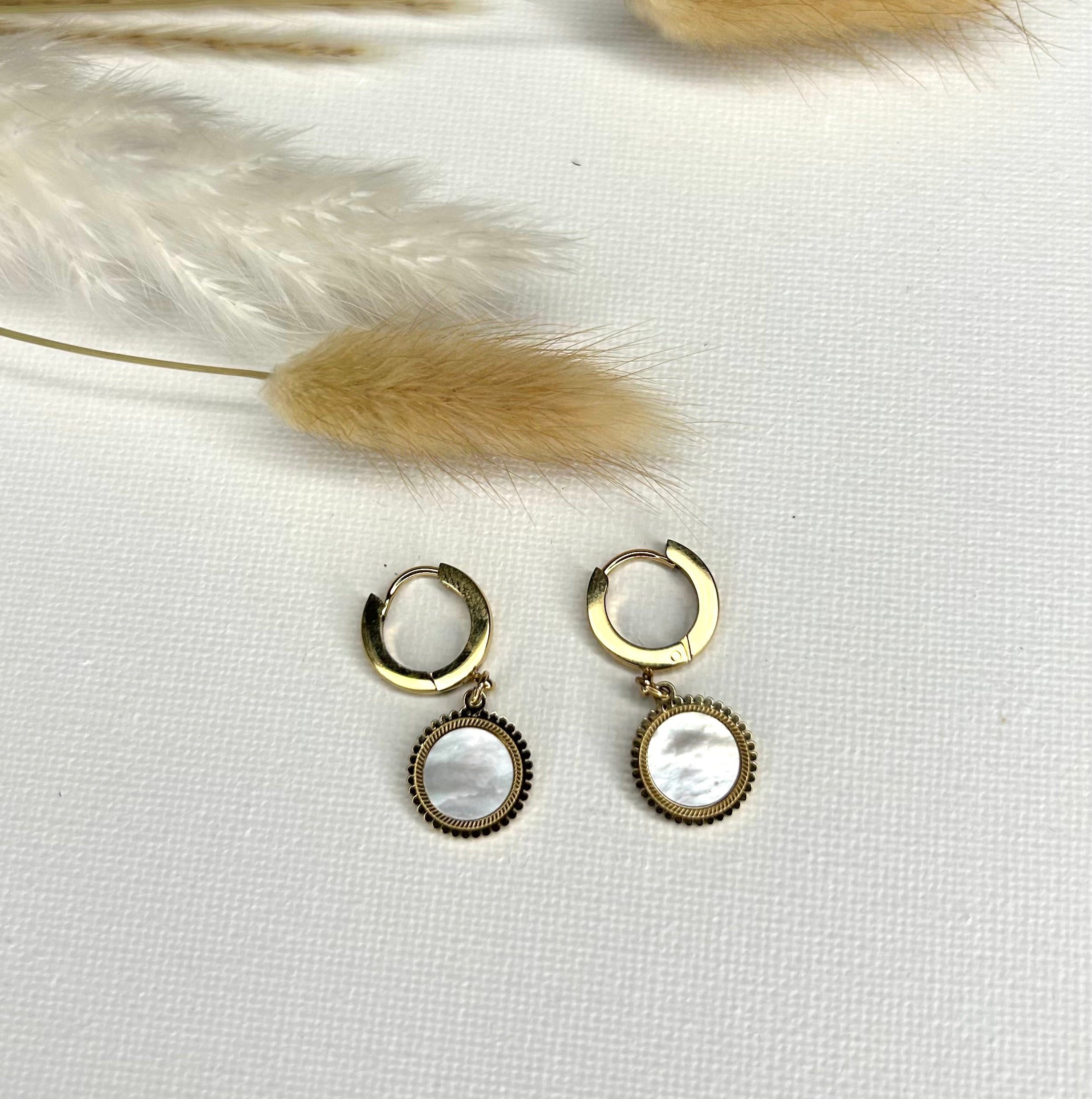 Boucles d’oreilles Sun
