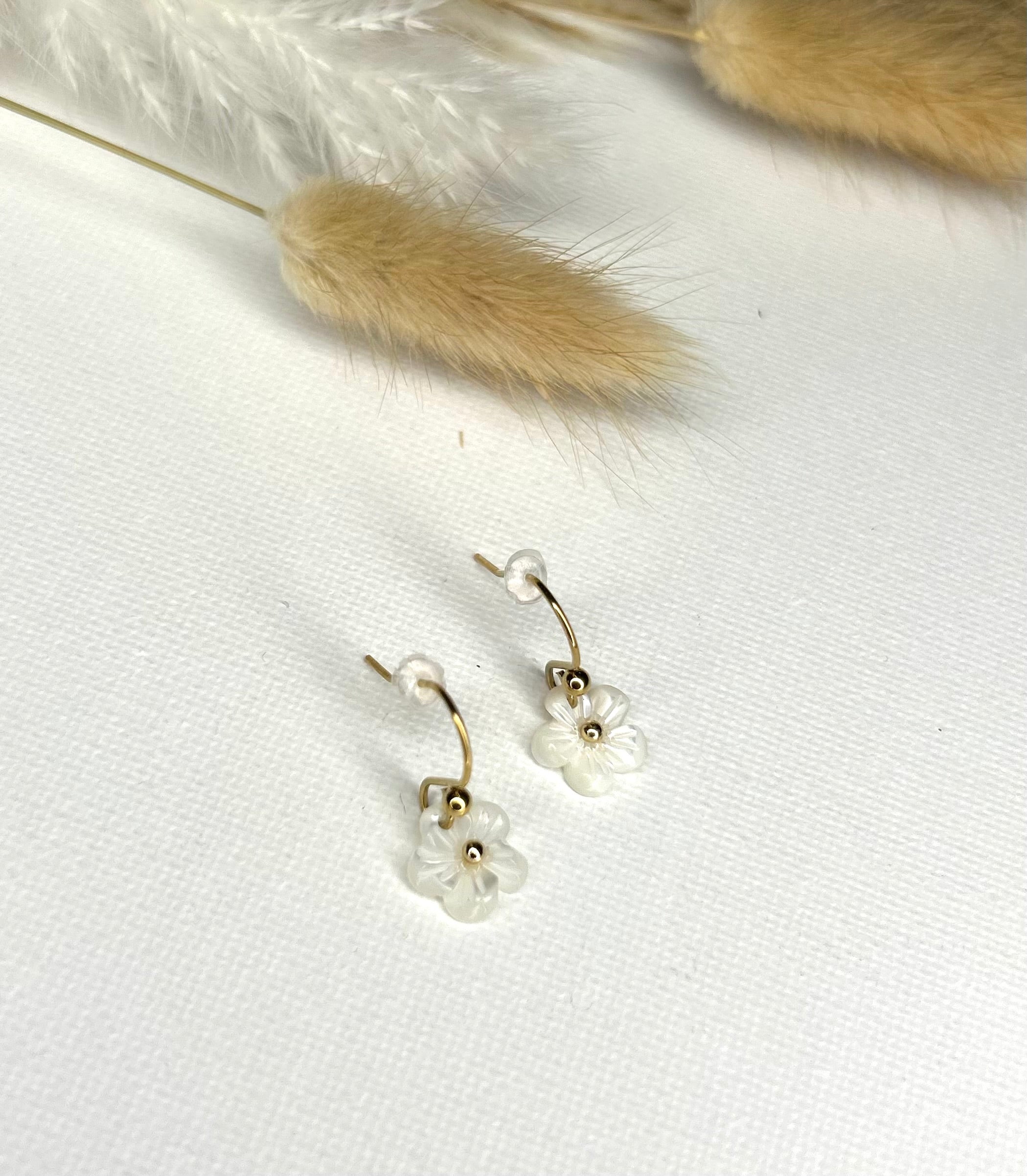 Boucles d’oreilles Anémona