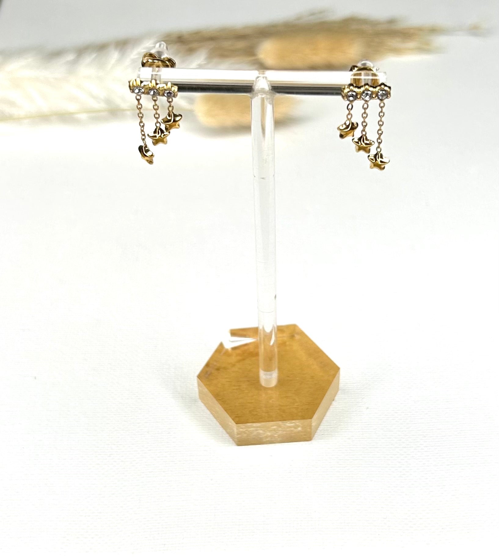 Boucles d’oreilles Baya étoile