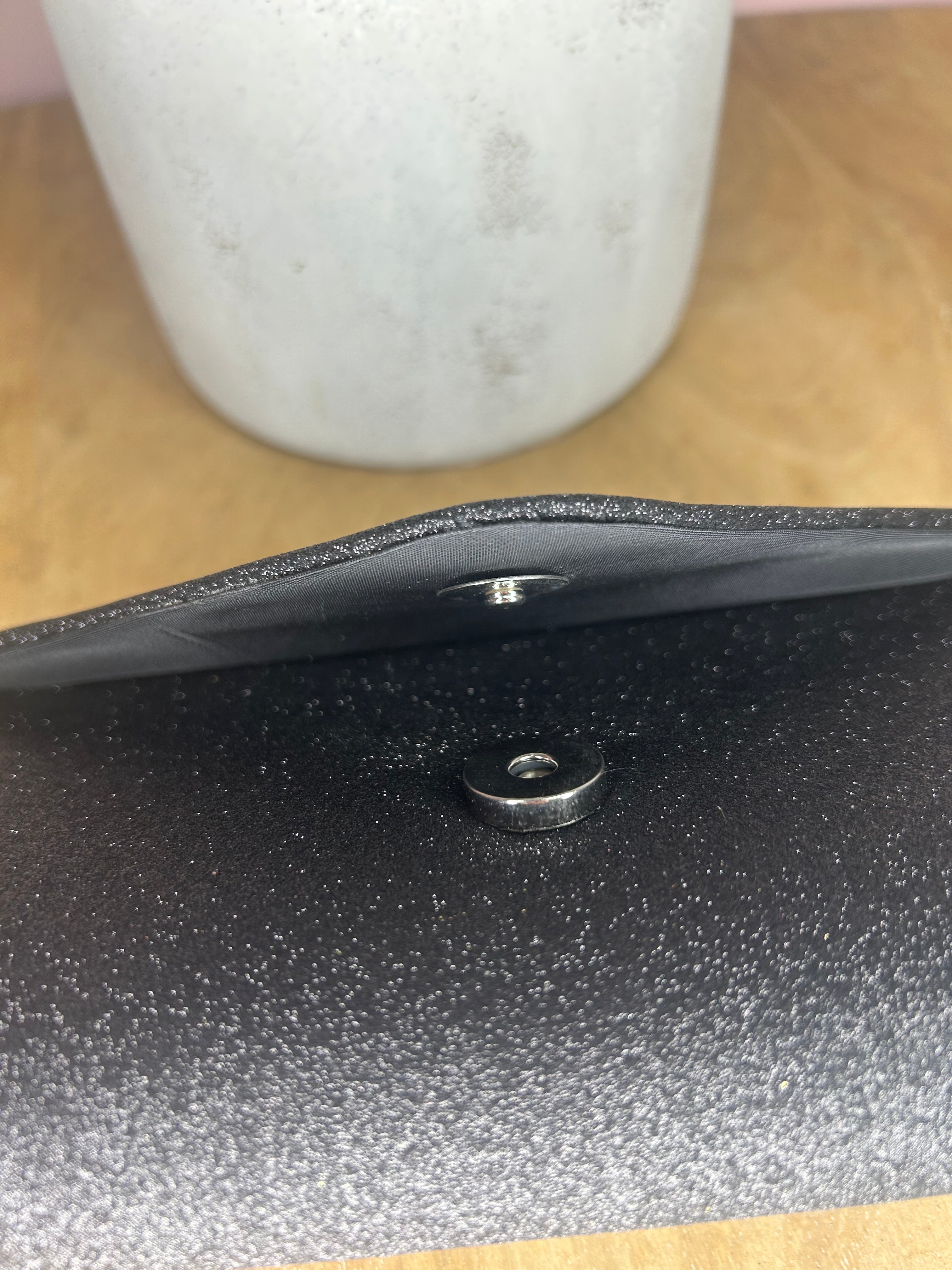 Pochette soirée noir