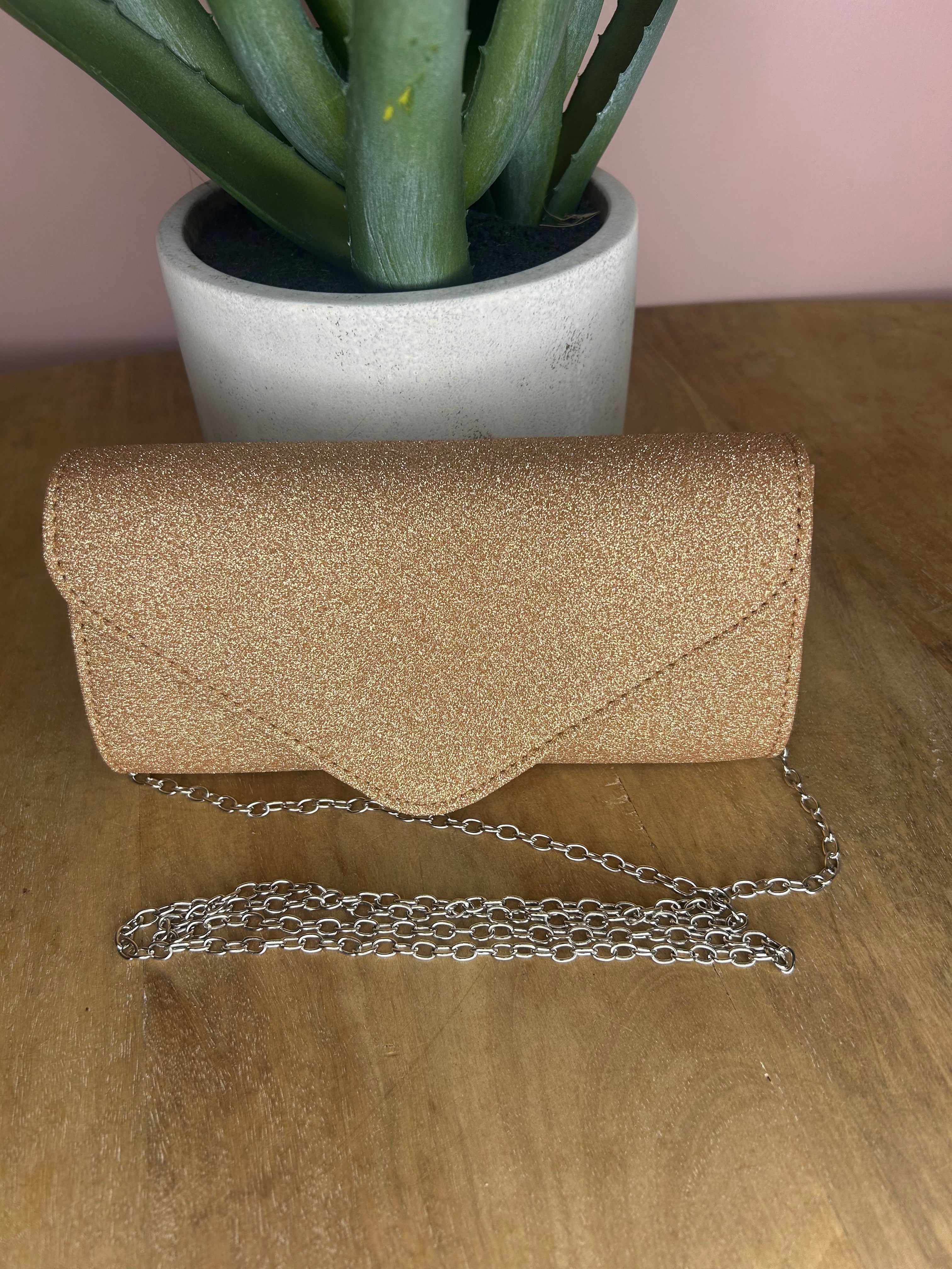Pochette soirée cuivre