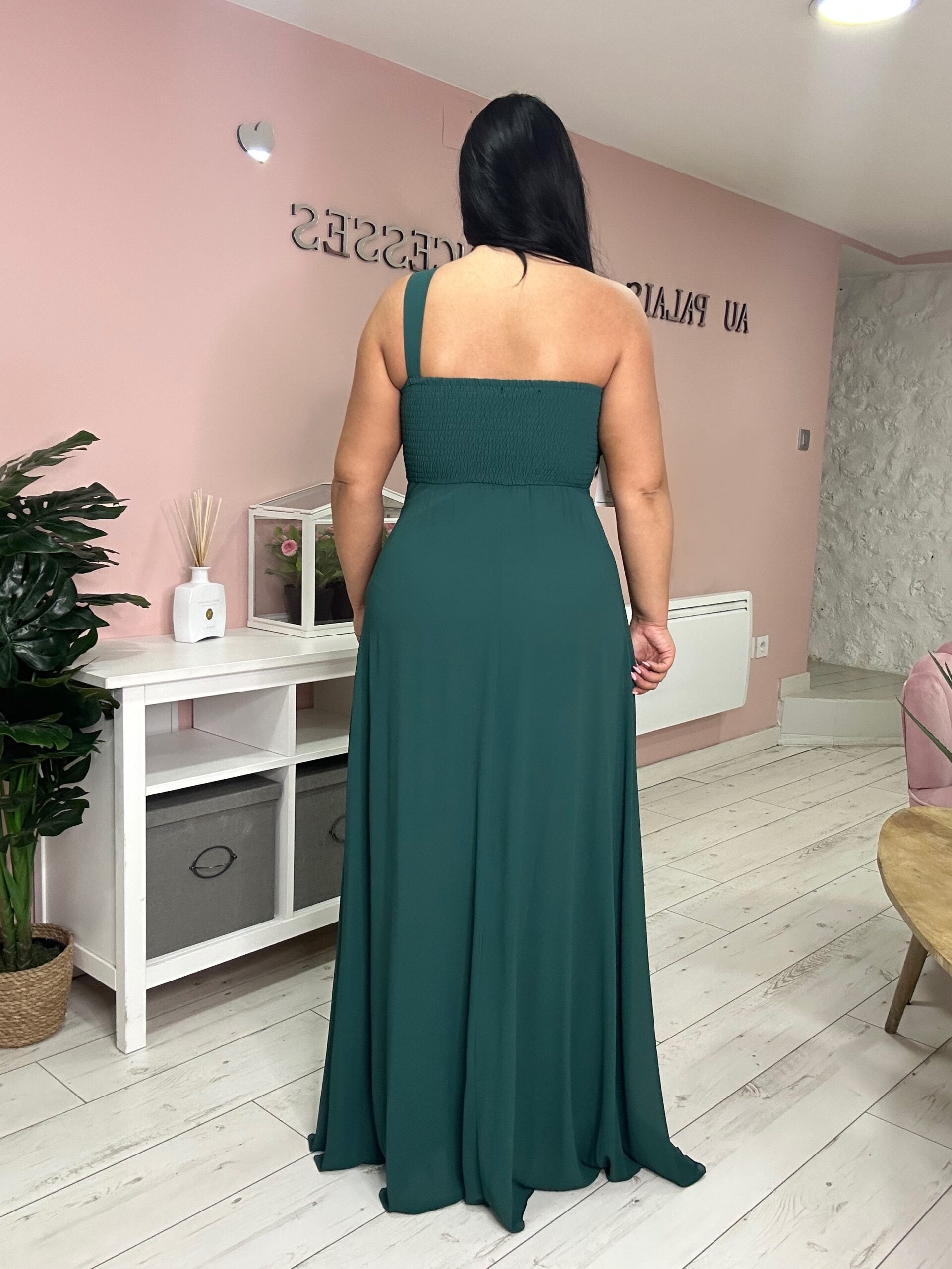 Robe de soirée 8962 vert foncé
