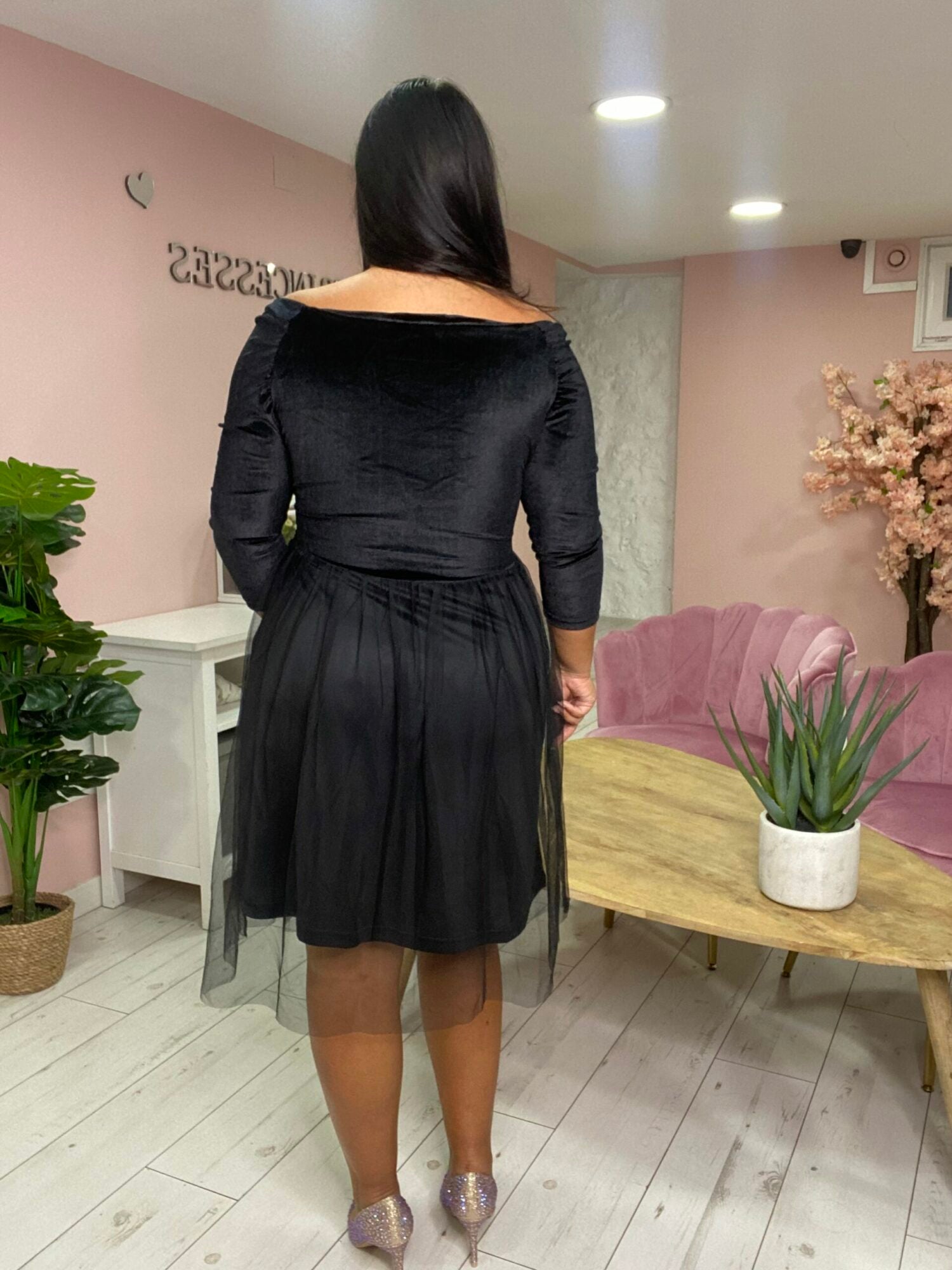 Robe de soirée JW8036 NOIR