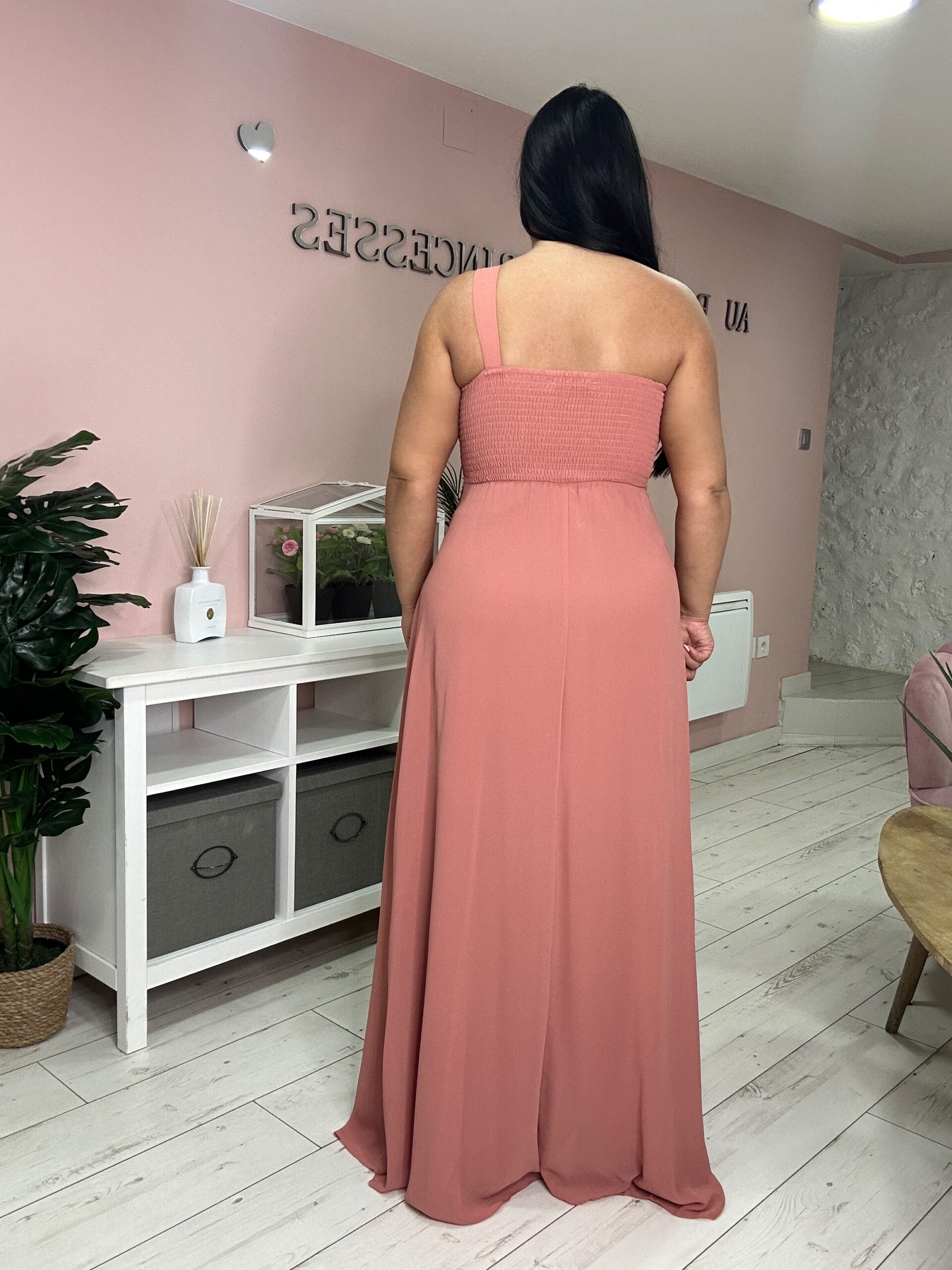 Robe de soirée 8962 orange