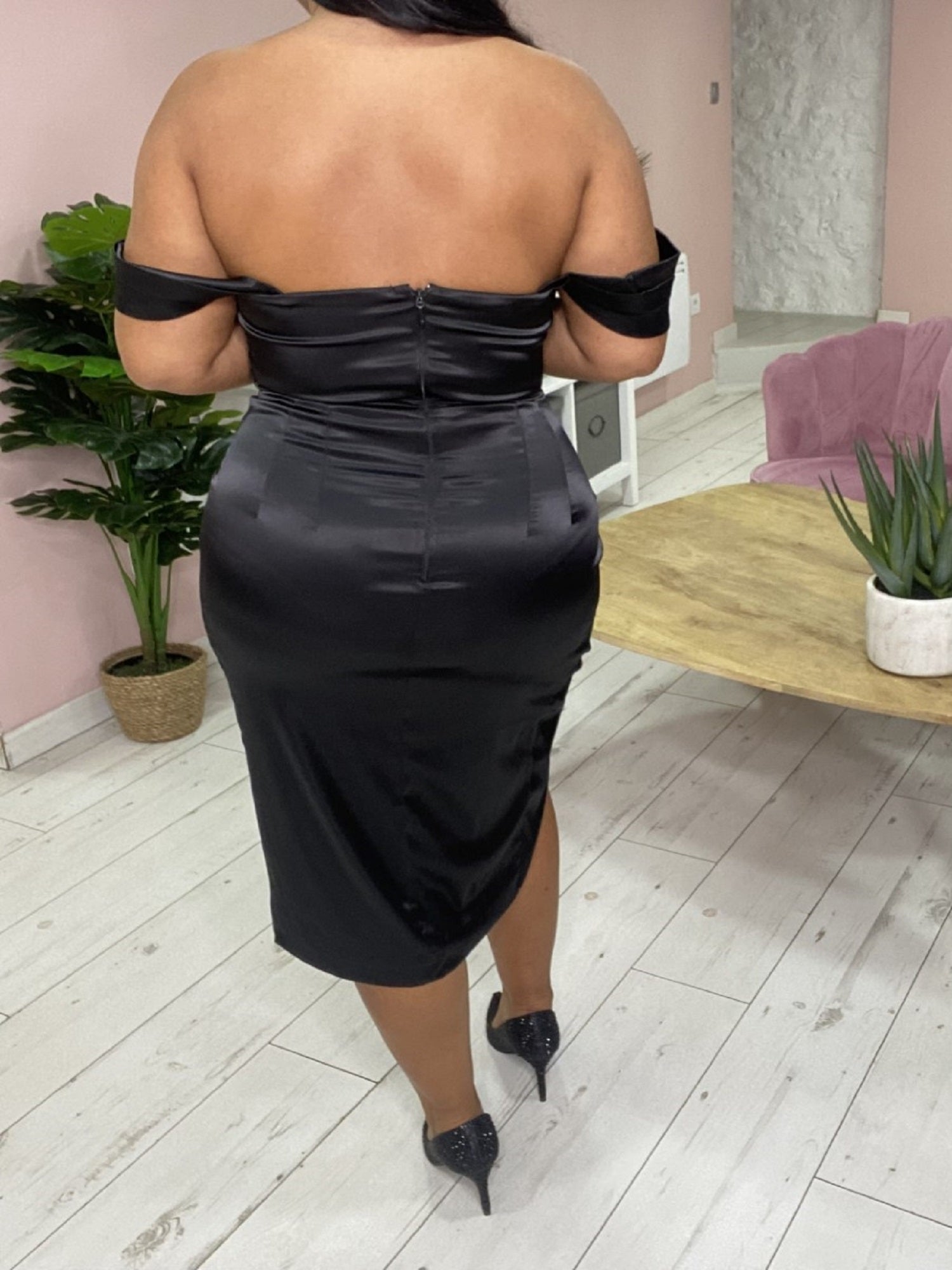 Robe de soirée s21220 noir