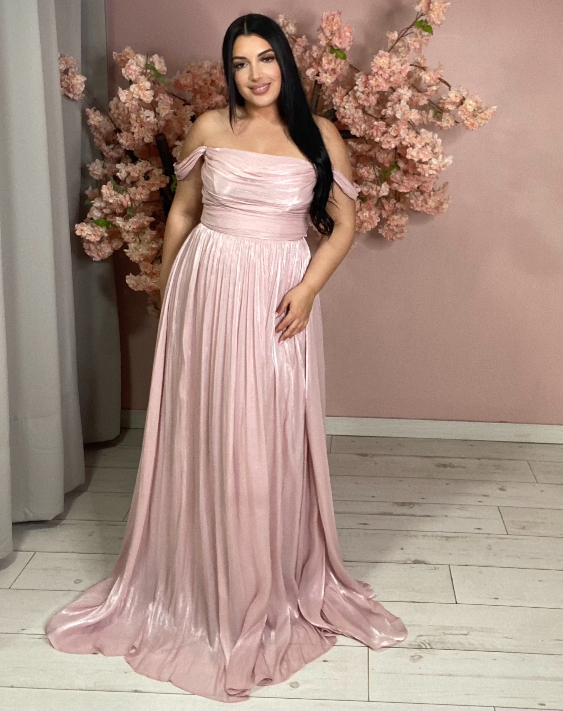 Robe de soirée 2533 rose