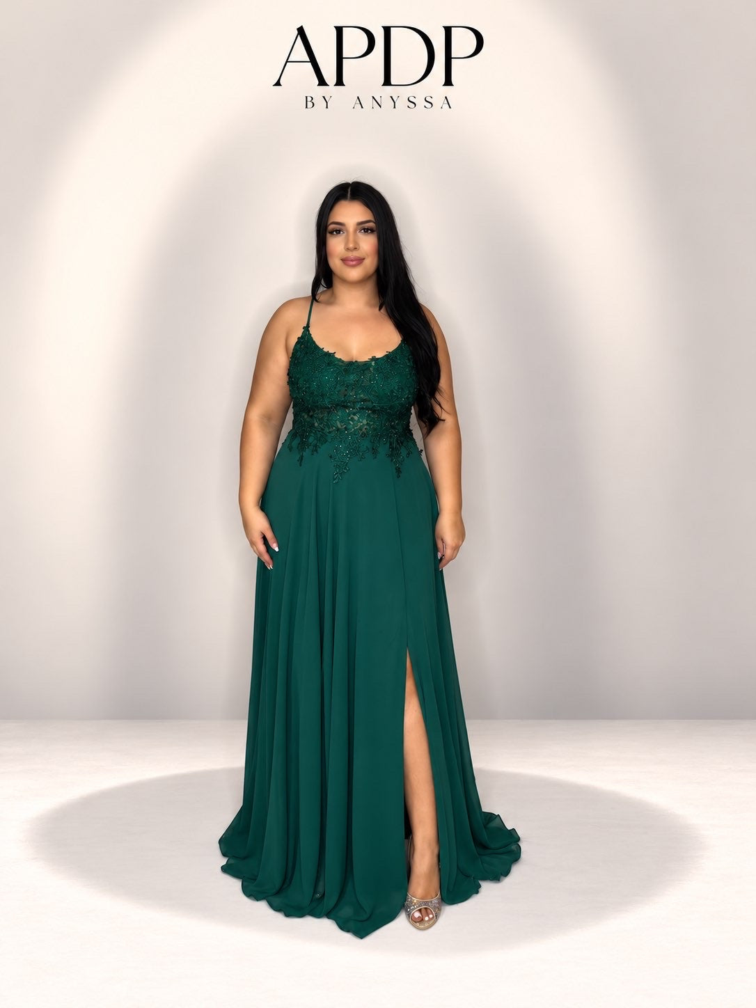 Robe de soirée 9468 Vert