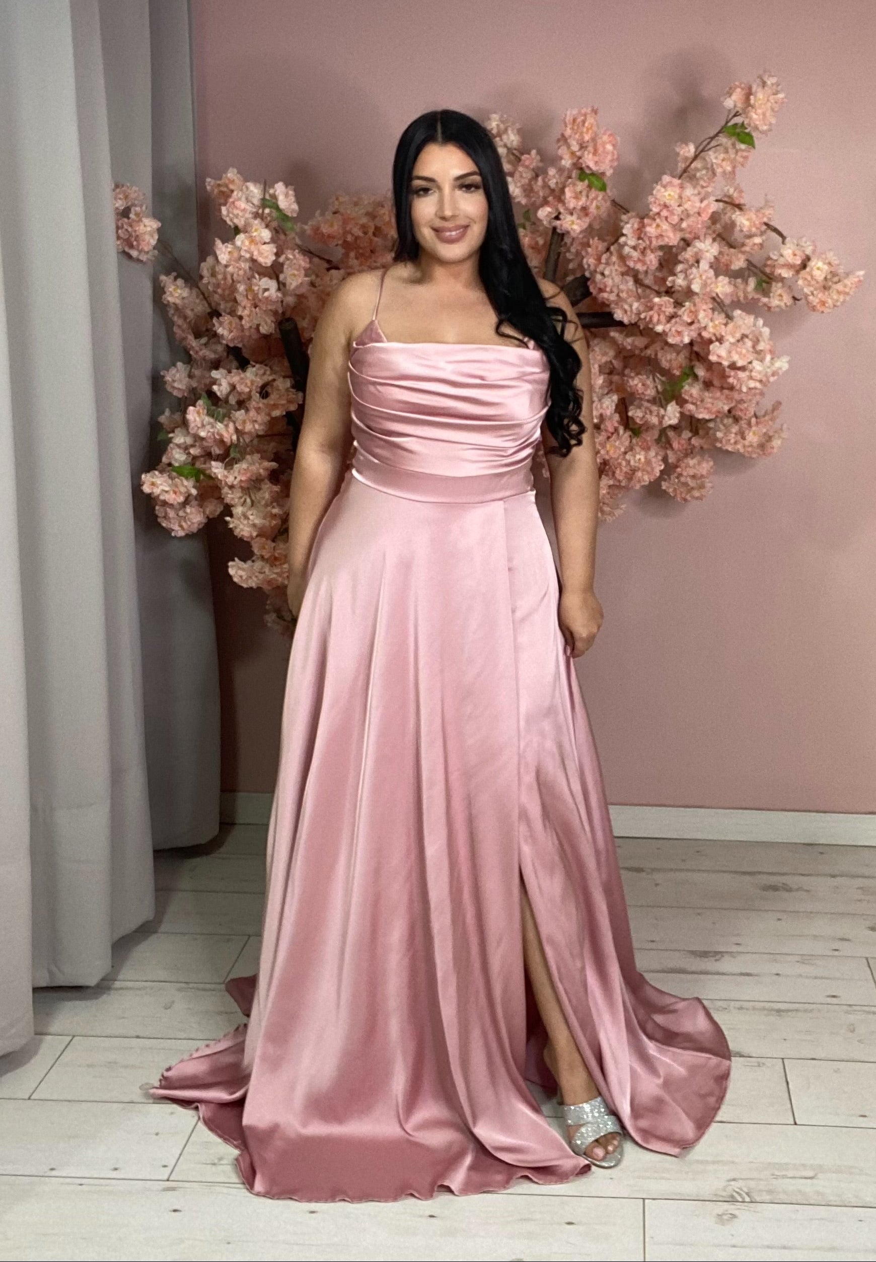 Robe de soirée 5032 vieux rose