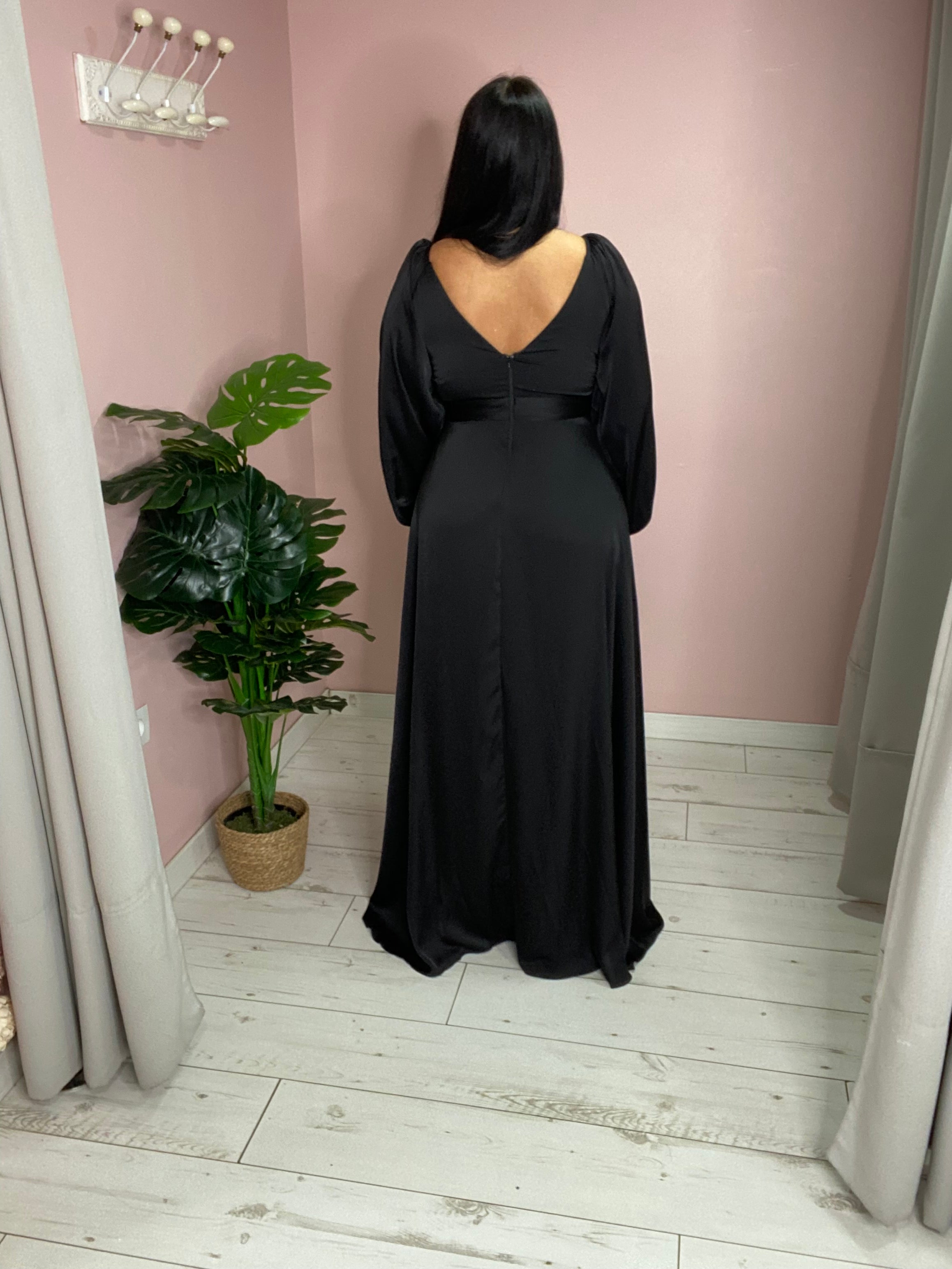 Robe de soirée 1607 noir
