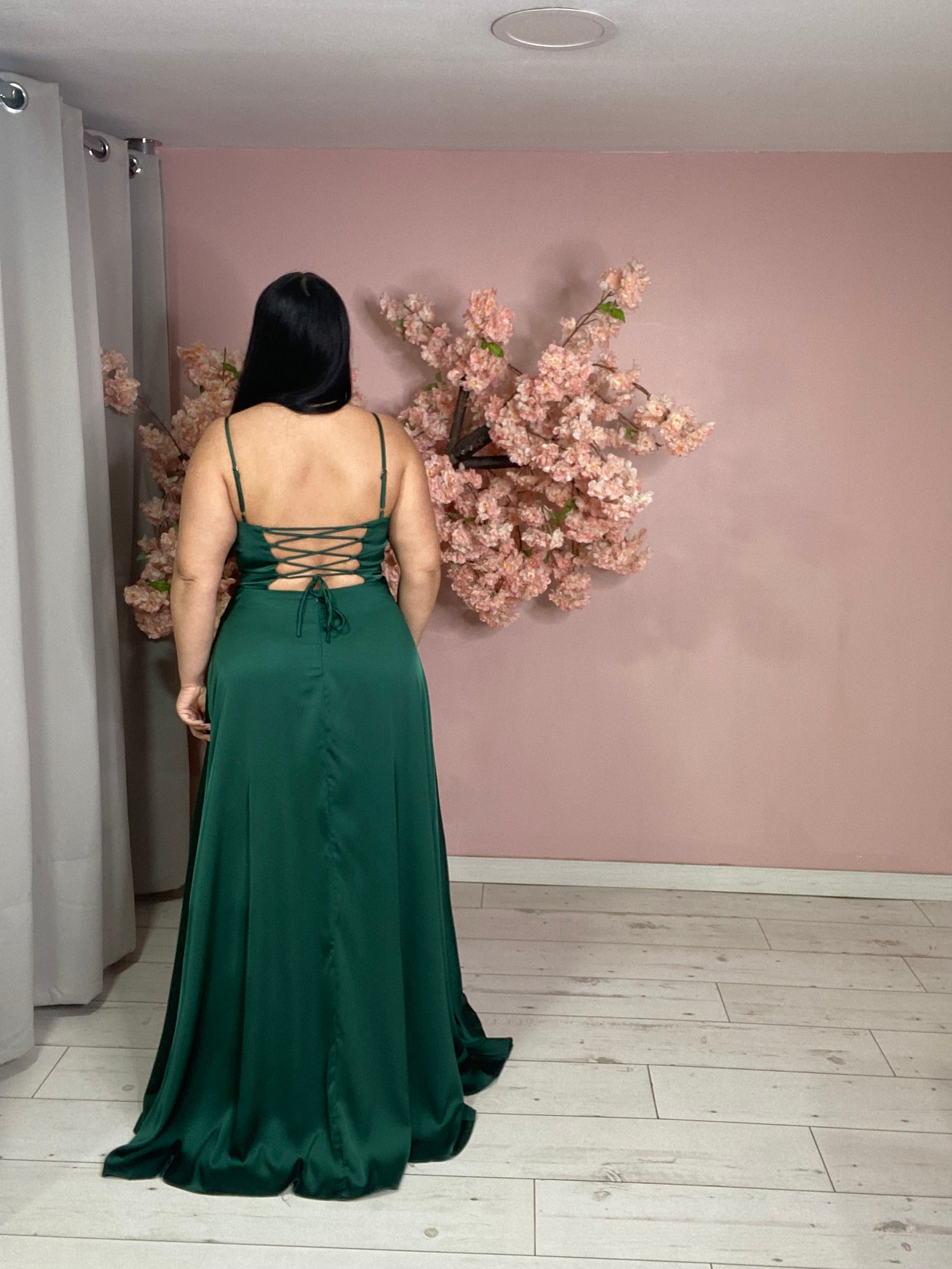 Robe de soirée 5036 vert