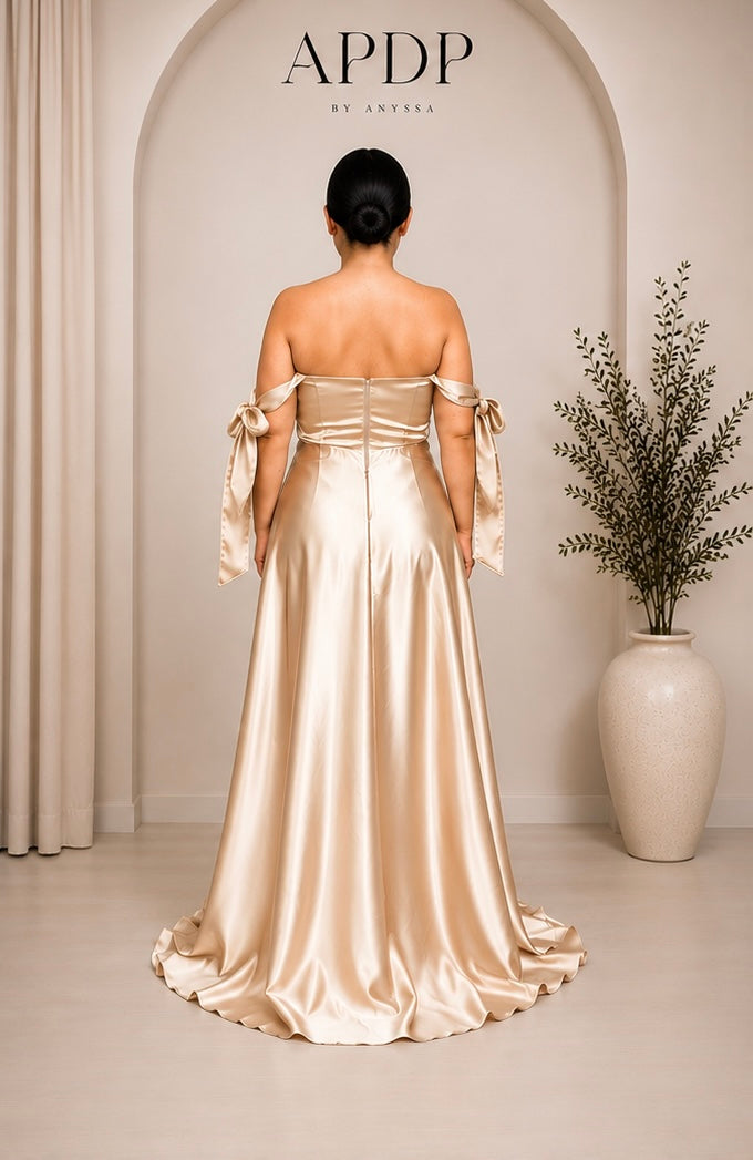Robe de soirée 578187 or