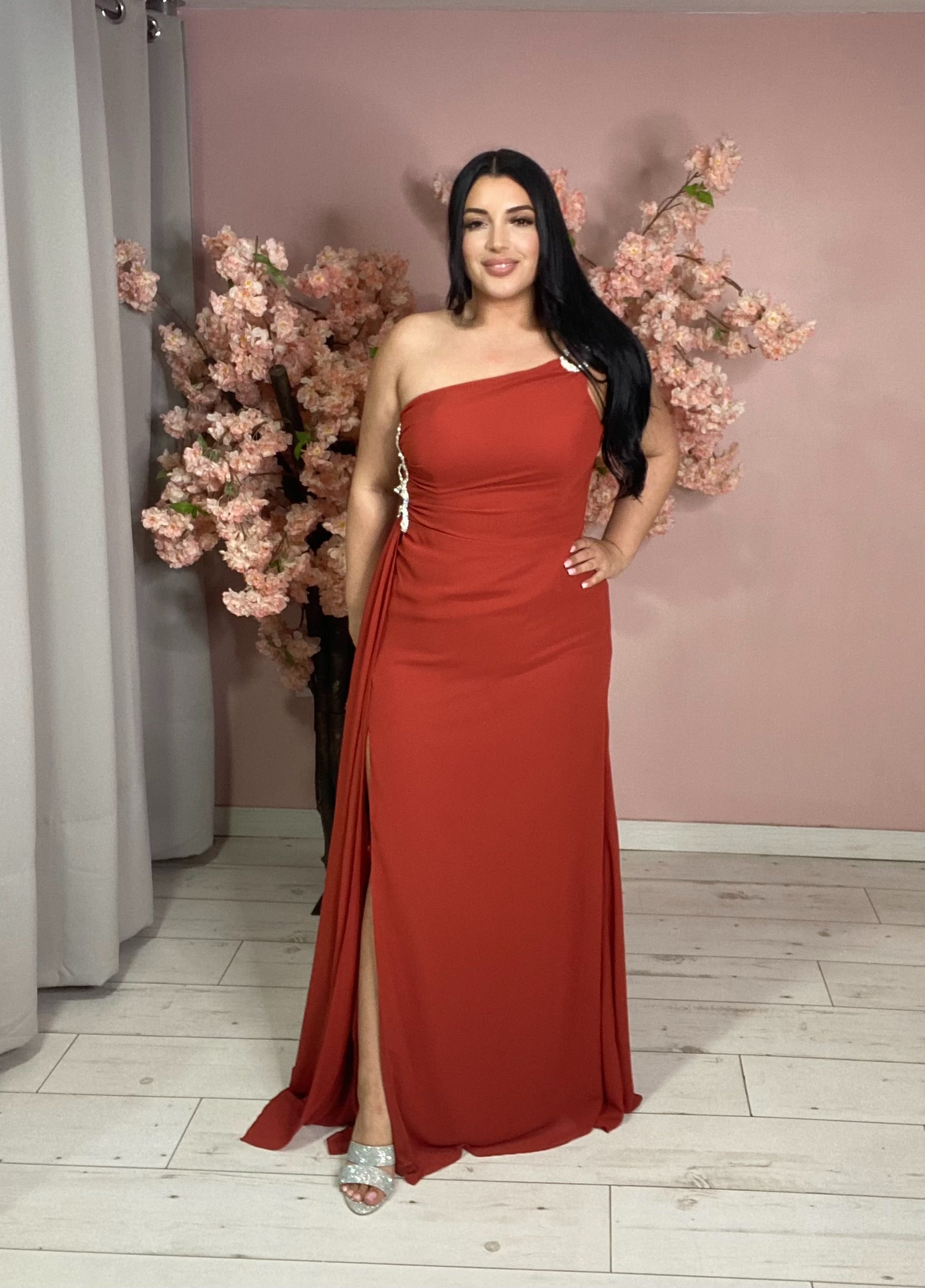 Robe de soirée 5035 terracotta