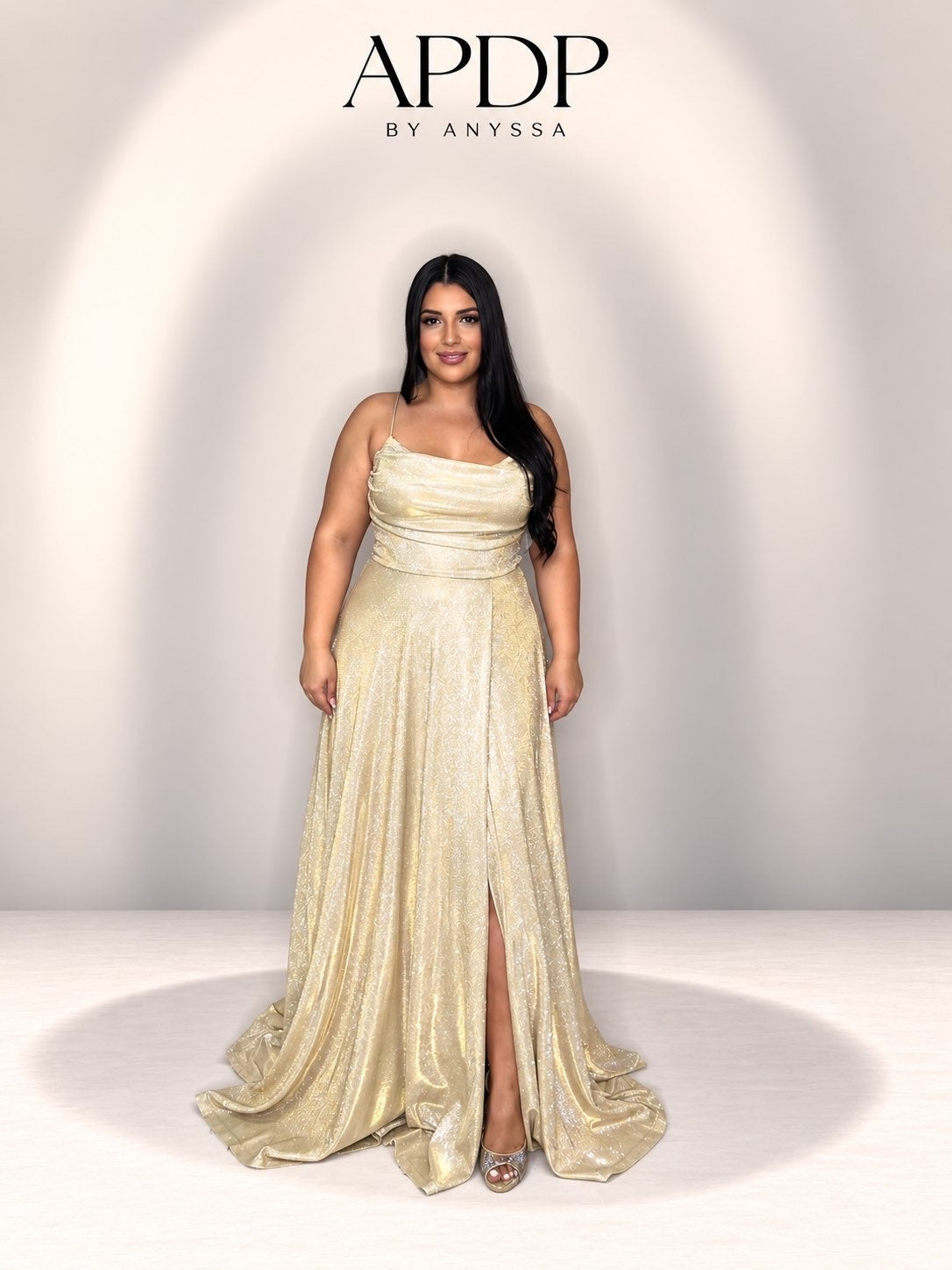 Robe de soirée 5069 or