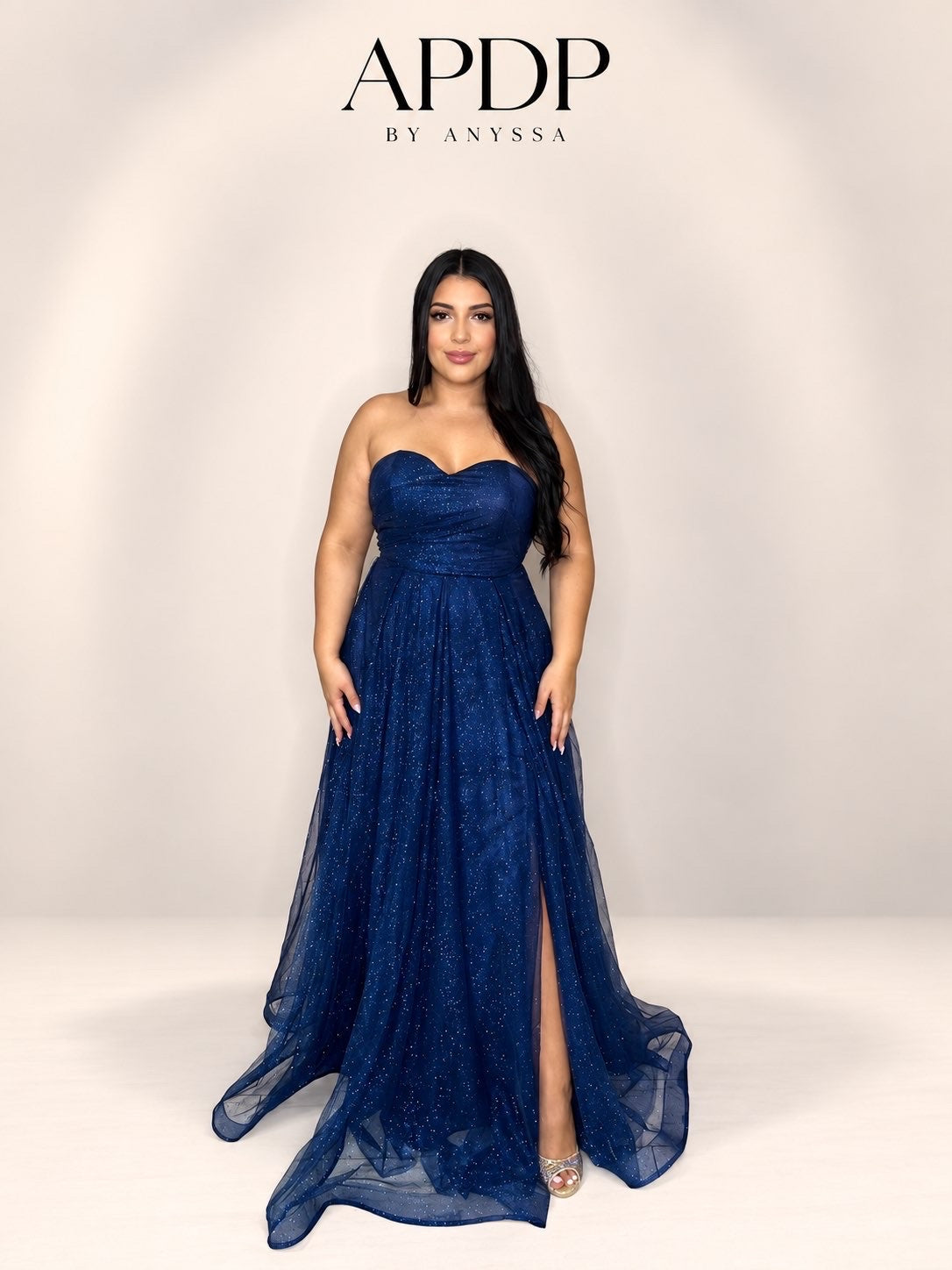 Robe de soirée 9476 bleu