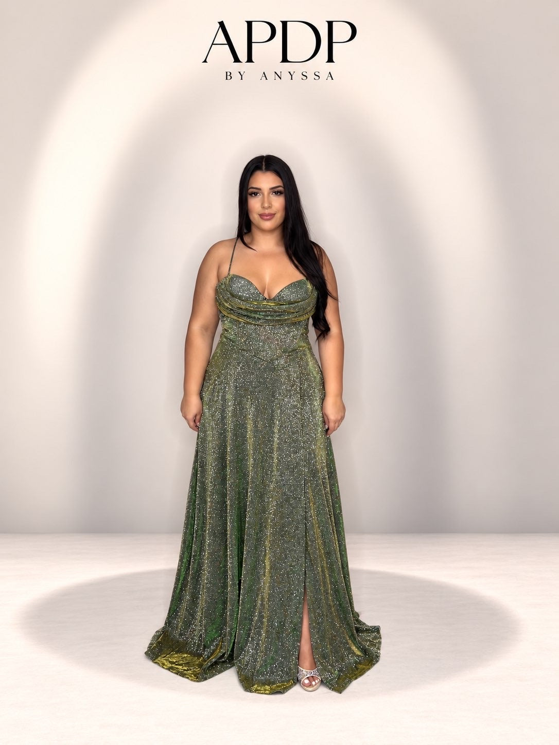 Robe de soirée 5072 vert