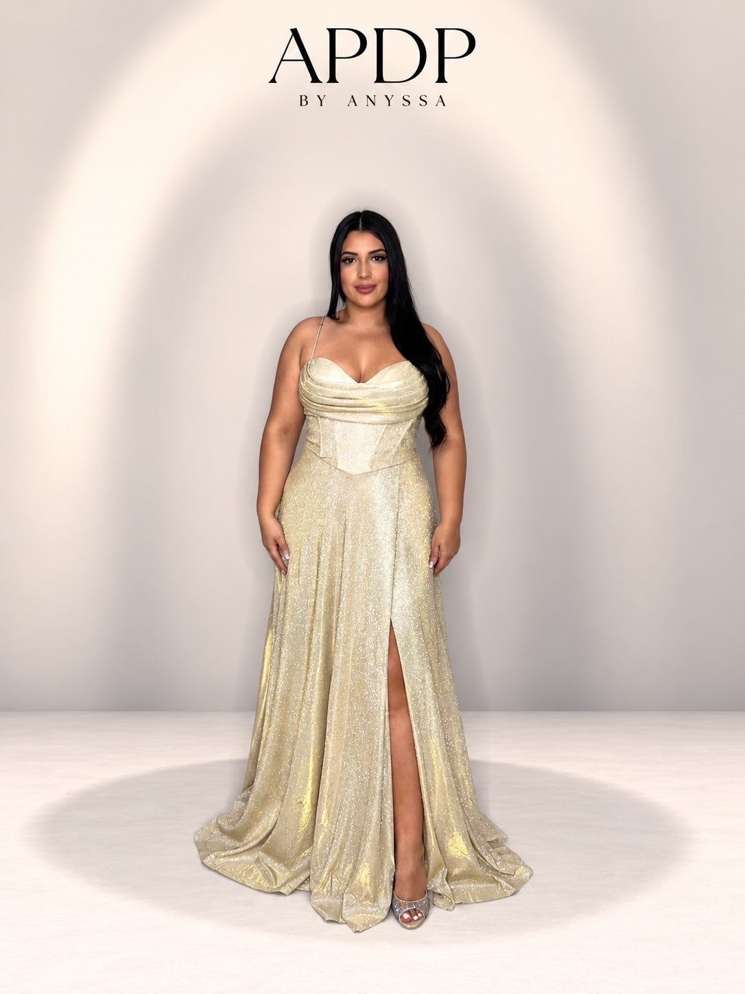 Robe de soirée 5072 or