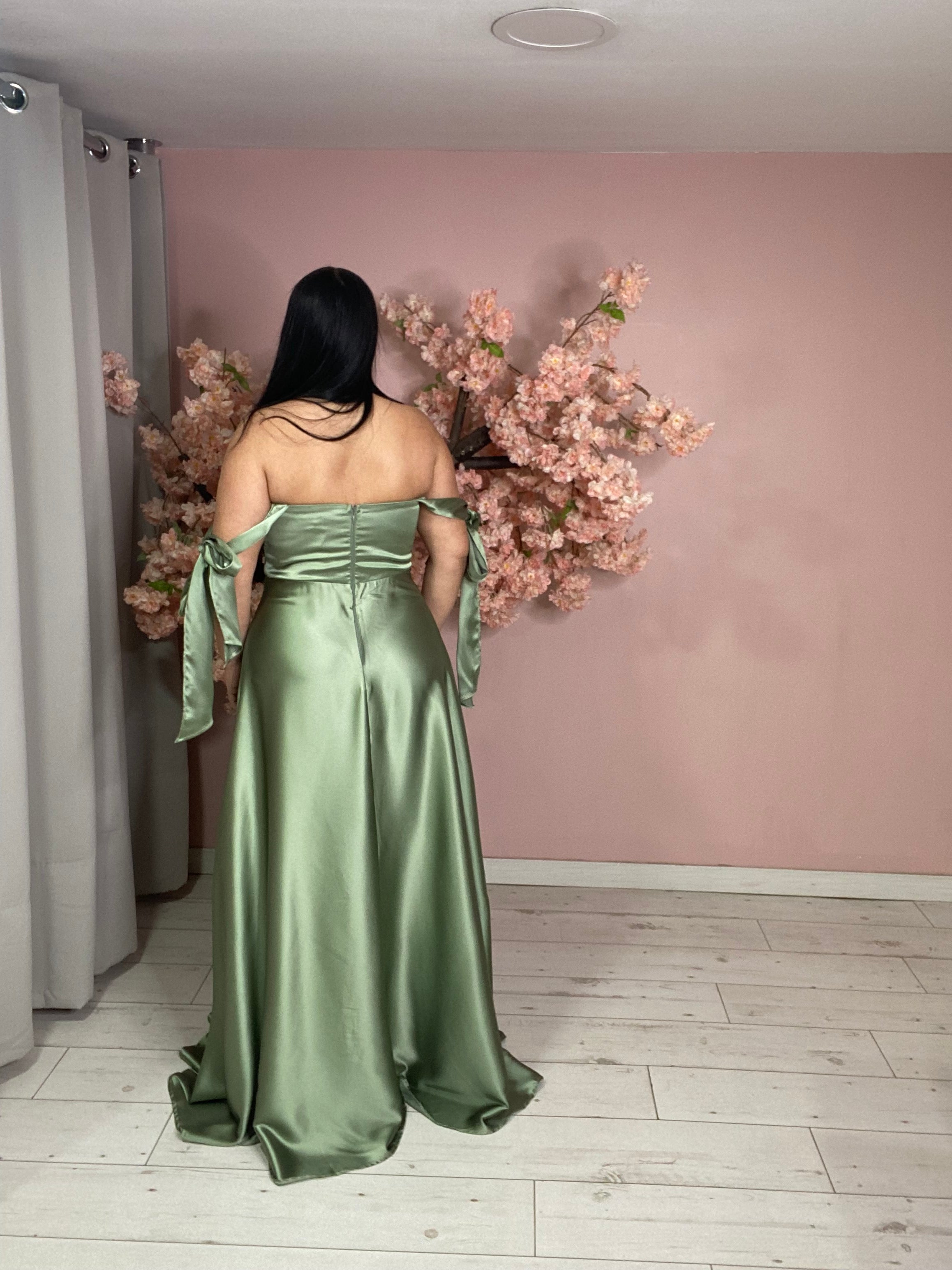 Robe de soirée 578187 vert