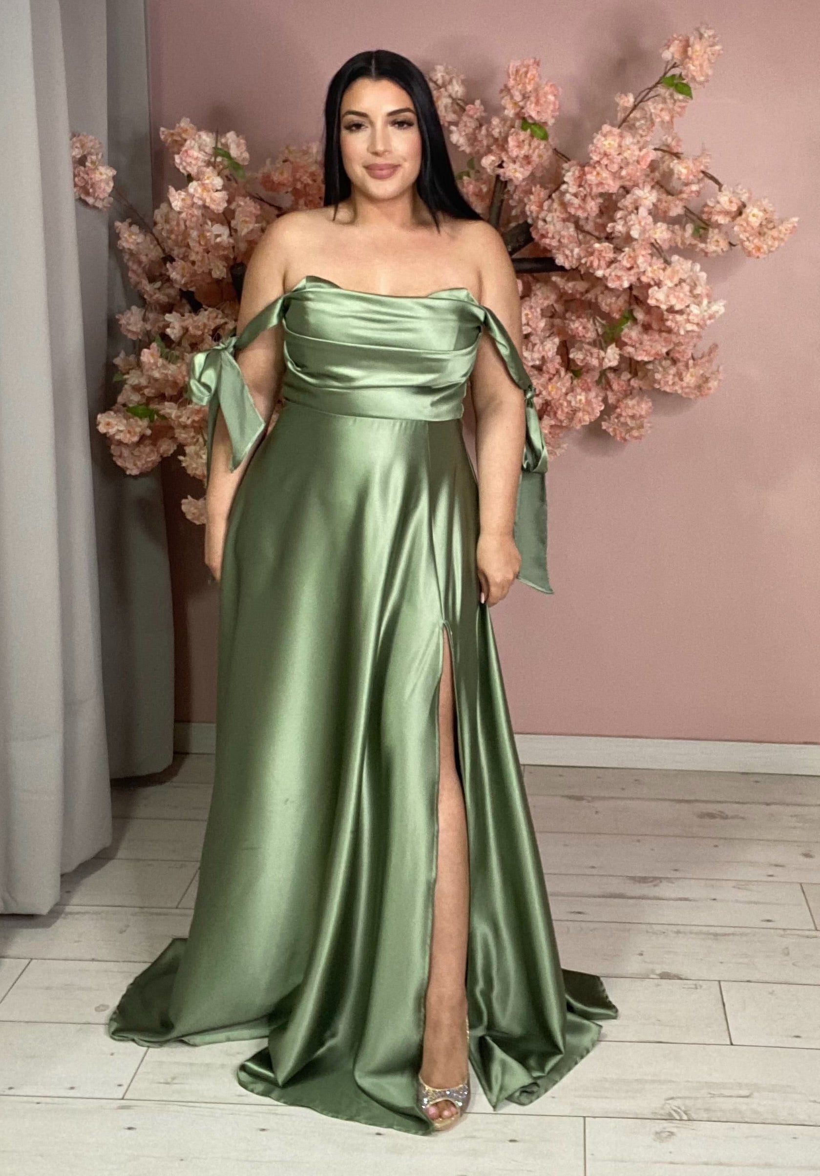 Robe de soirée 578187 vert