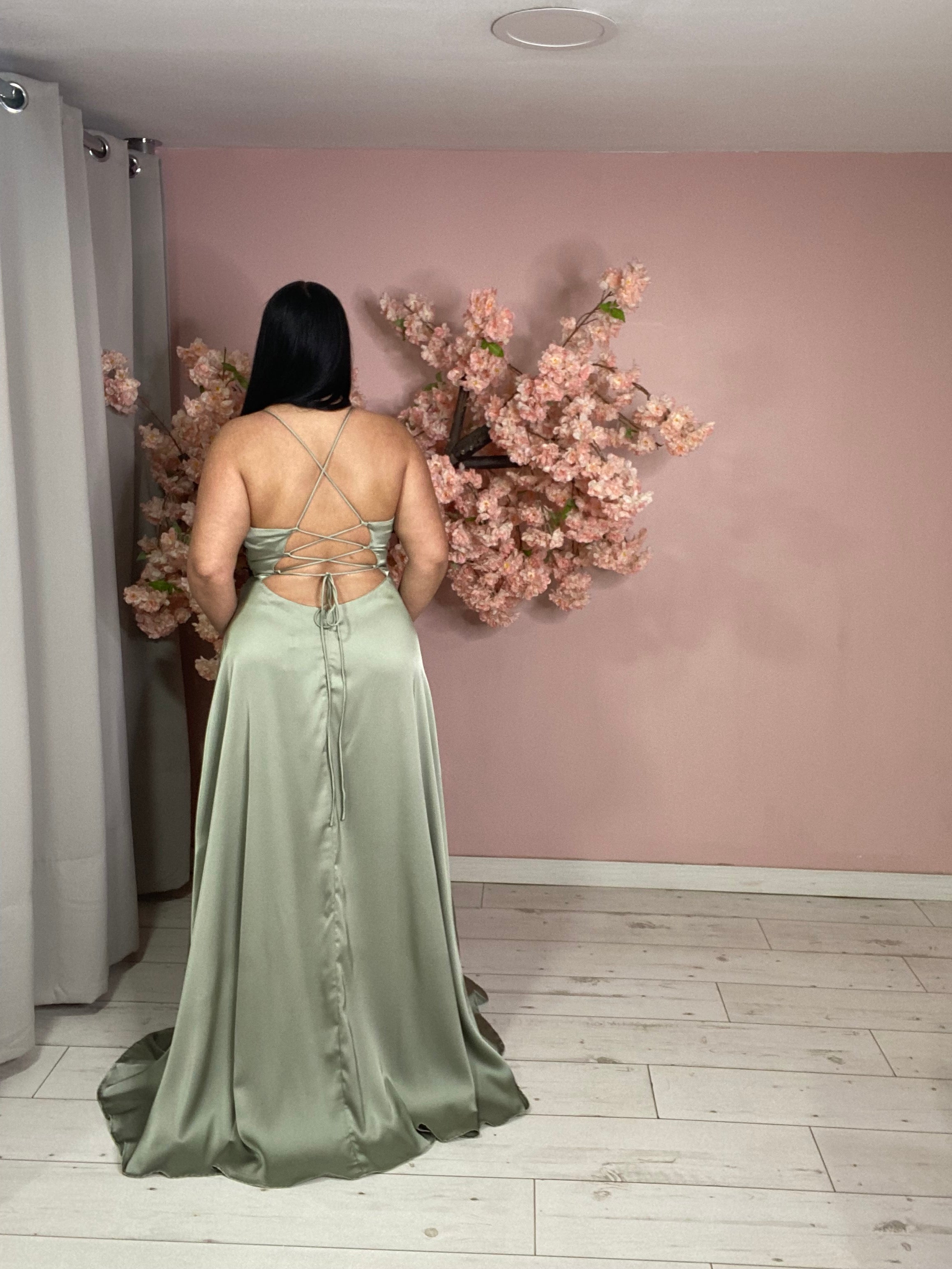 Robe de soirée 5063 vert