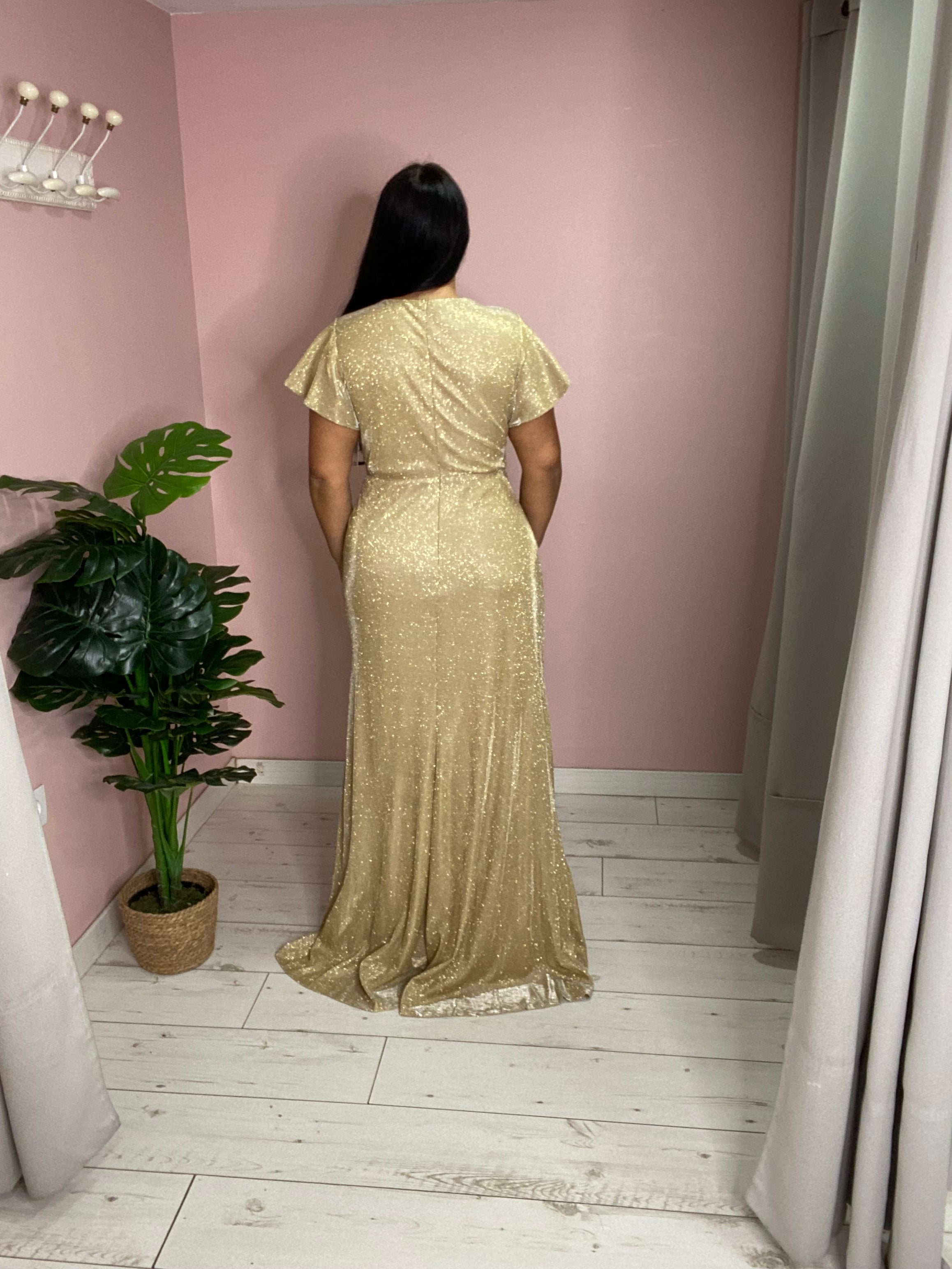 Robe de soirée 5038 or