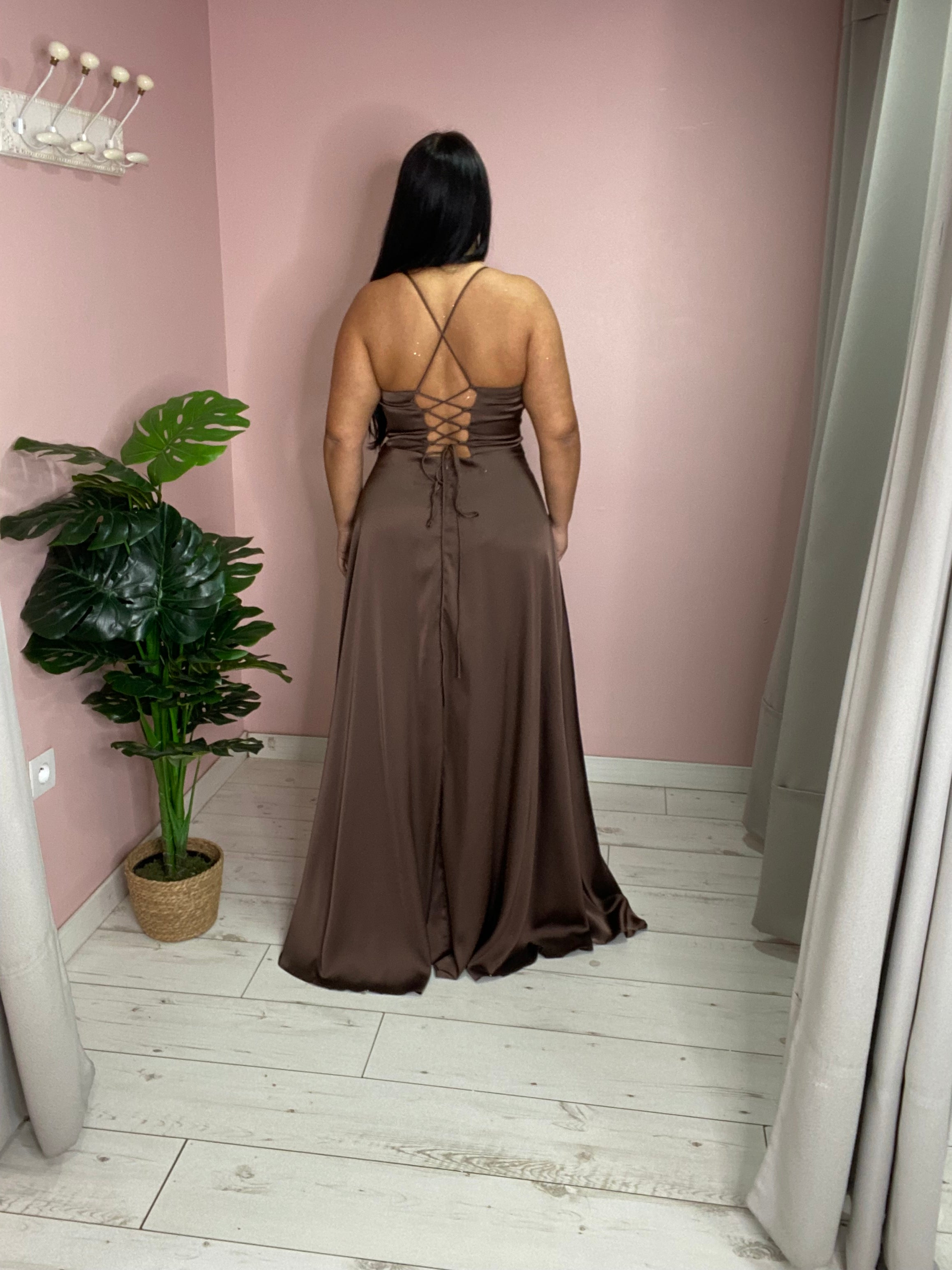 Robe de soirée 5032 marron