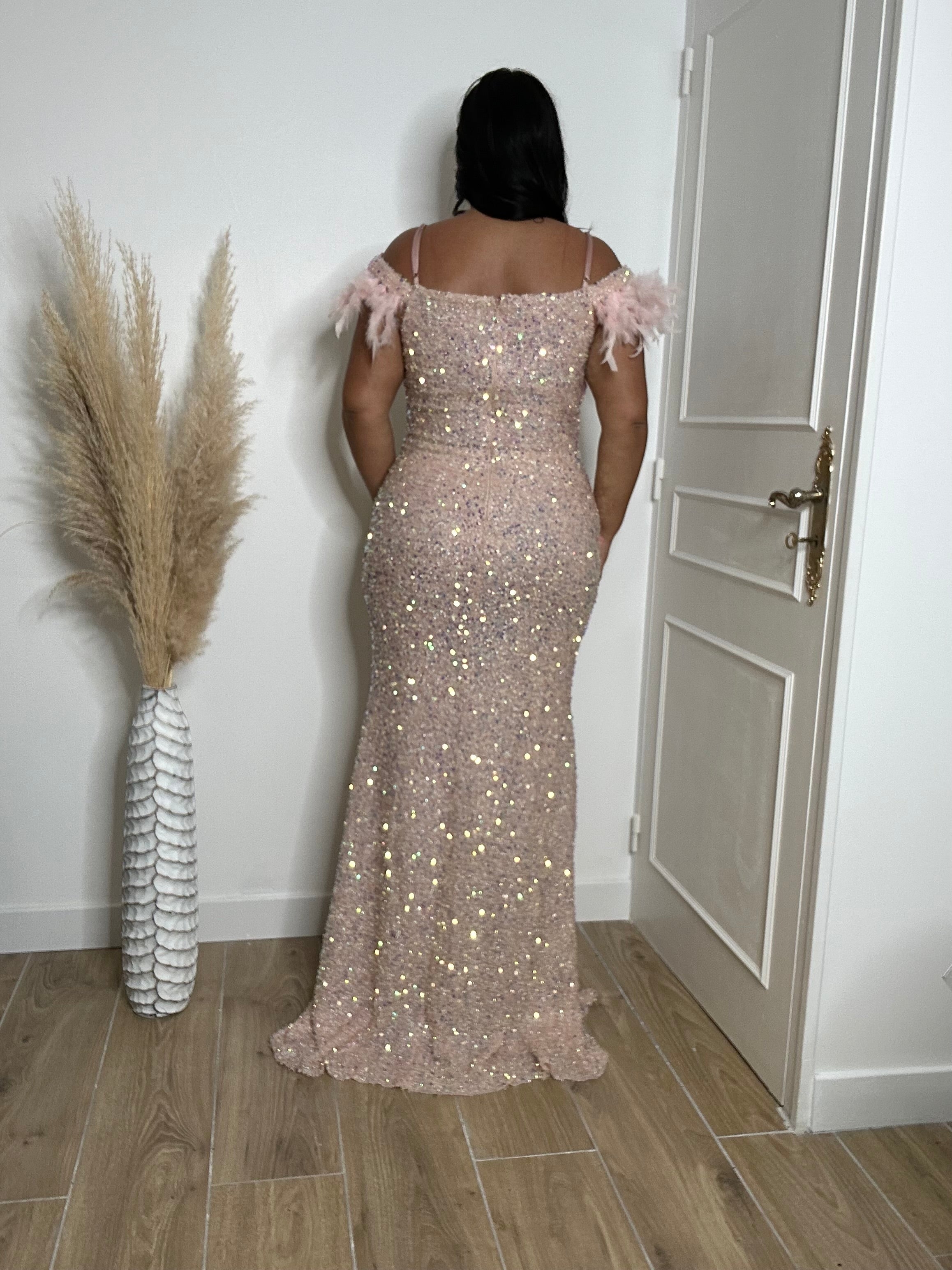 Robe de soirée 23506 Rose