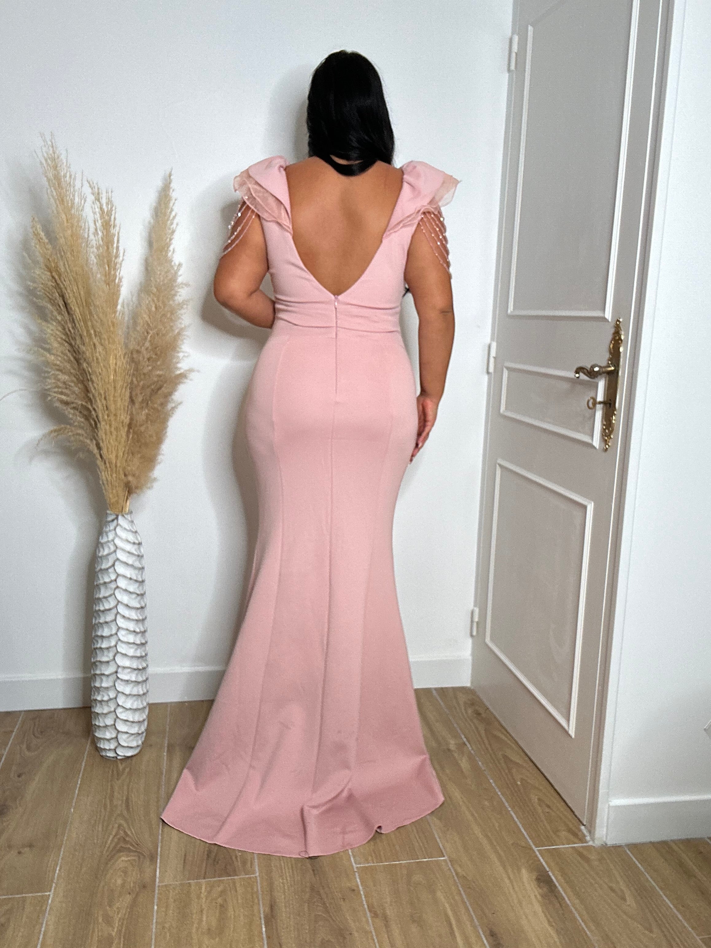 Robe de soirée 31286 Rose